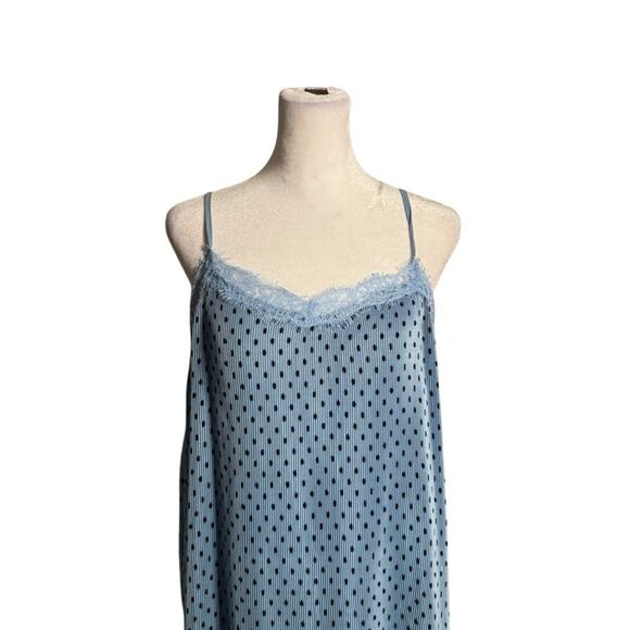 Free People Margot Polka Dot Slip Dress sz 12 - Picture 2 of 11